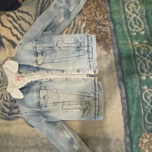 Vintage Distressed Levi’s jacket
